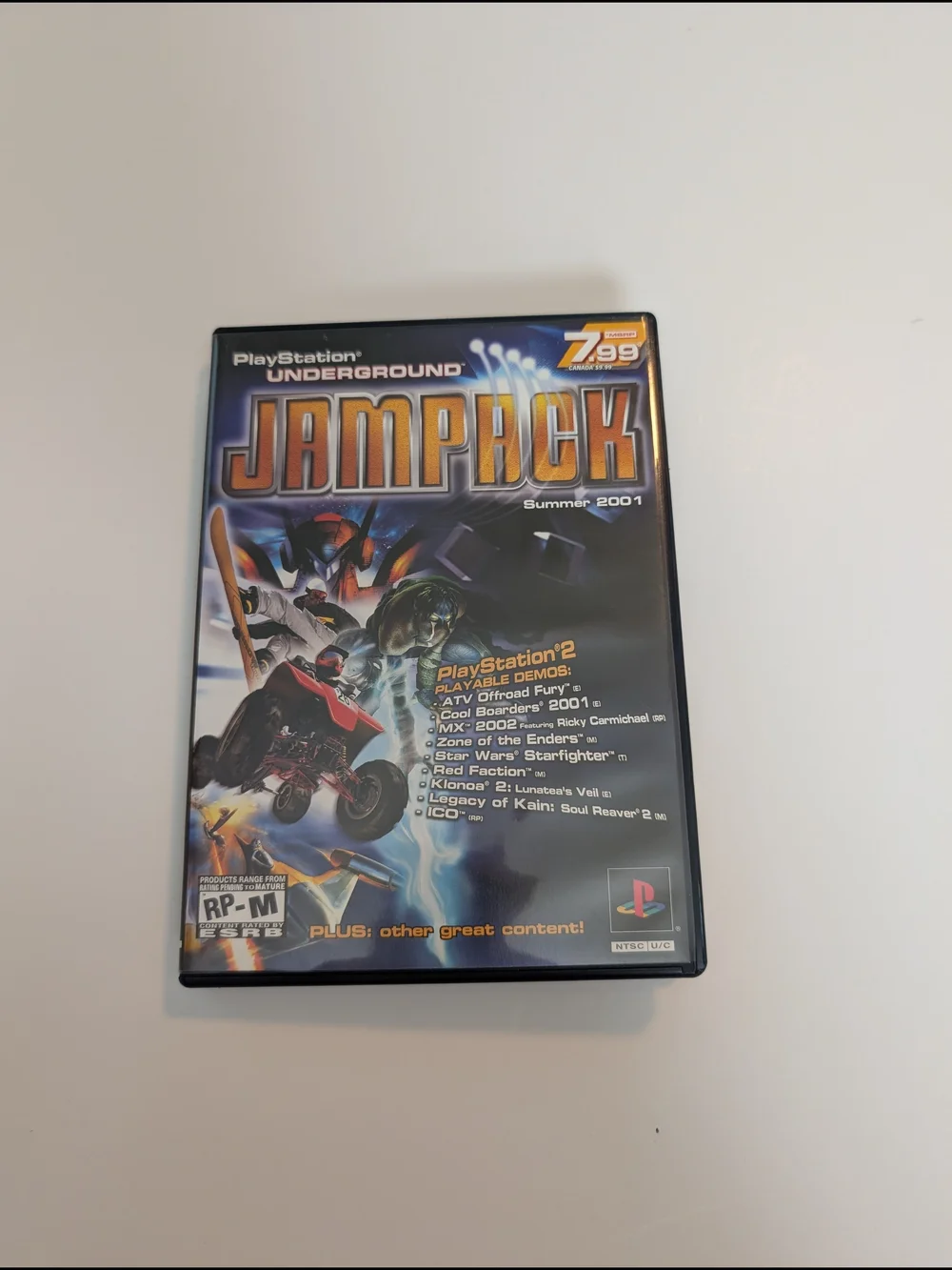 PS2 Game Jampack Summer 2001